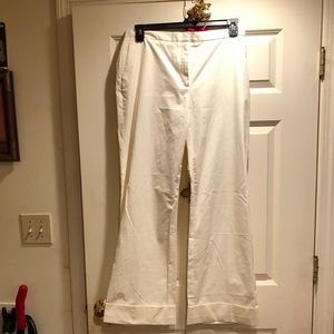 NWT - off white wide leg Kenneth Cole pants